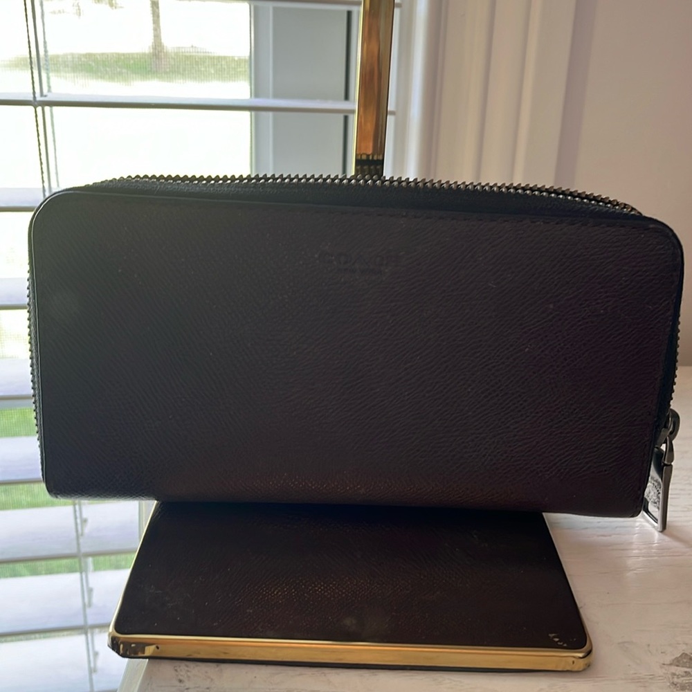 Burgundy Coach Wallet